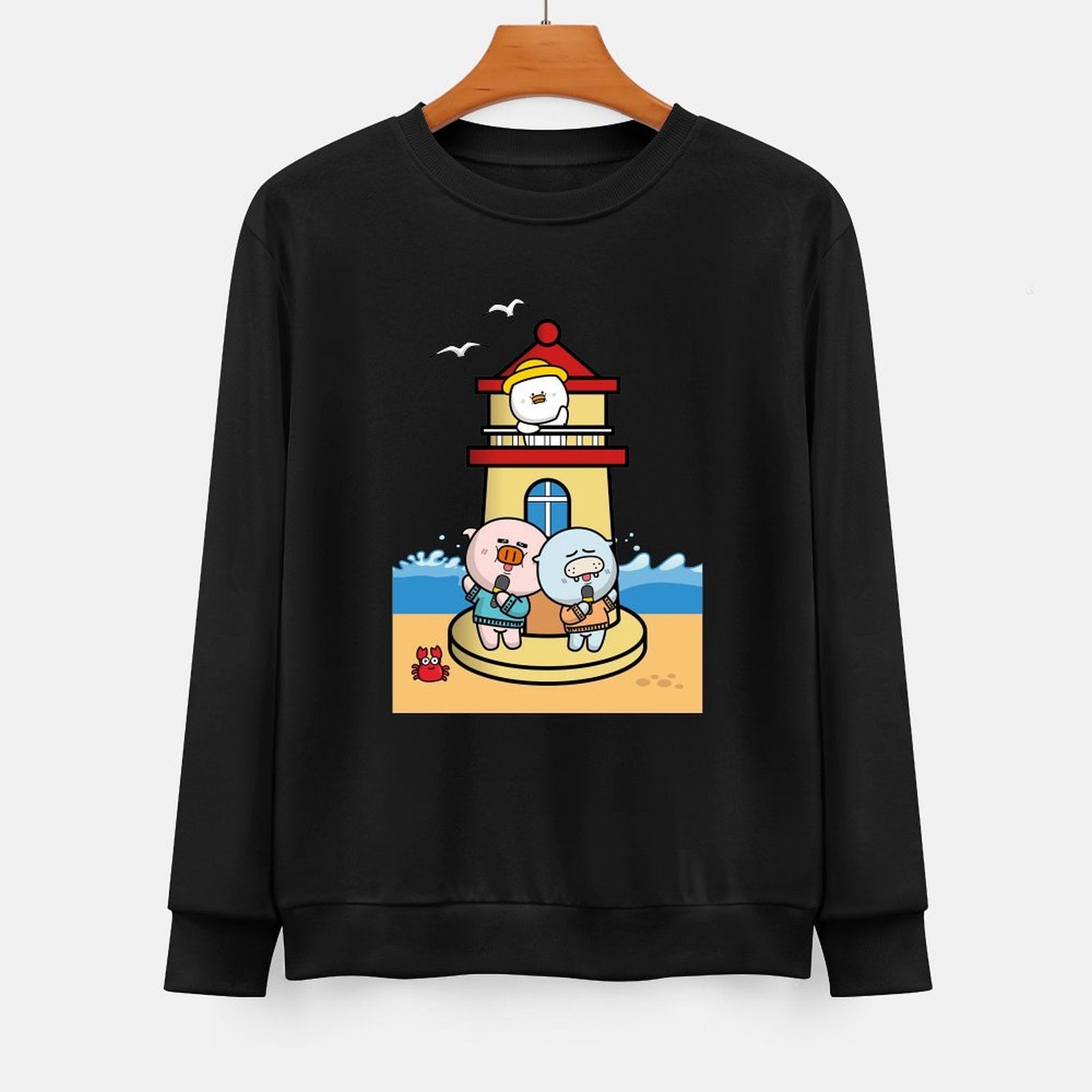 Front Patterned Long Sleeve TopStreetLine ActiveLine